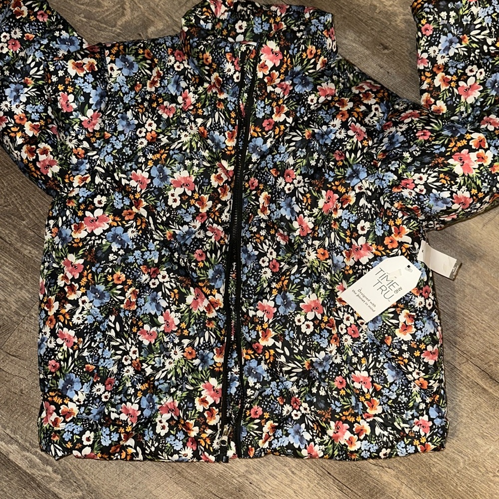 Puffer Floral Jacket